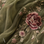 Women's Wedding Guest Floral Embroidered Deep V-Neck Maxi Dress