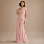 Women's Draped Neck Ruched Maxi Dress - VIP
