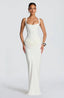 Women's Wedding Guest Structured Corset Maxi Dress