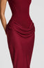 Women's Wedding Guest Structured Corset Maxi Dress