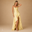 Women's Spaghetti Strap High Slit Maxi Dress - VIP
